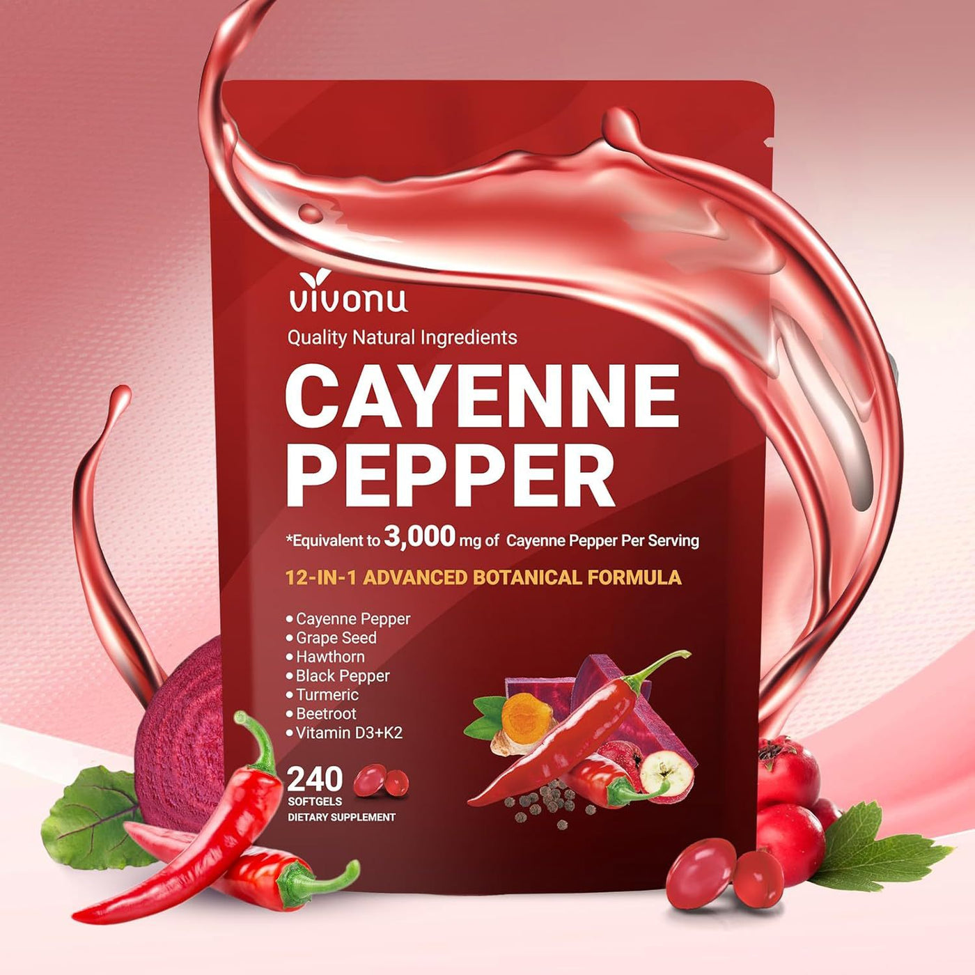 Cayenne Botanical Formula 12-in-1